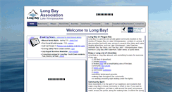 Desktop Screenshot of longbayassociation.com